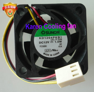 KD1204PKB1 全新原装 1.0W 12V 4cm3线散热风扇 Sunon建准4020