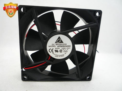 Delta/台达 9CM DC24V 0.12A AFB0922HH 2线 变频器 散热风扇