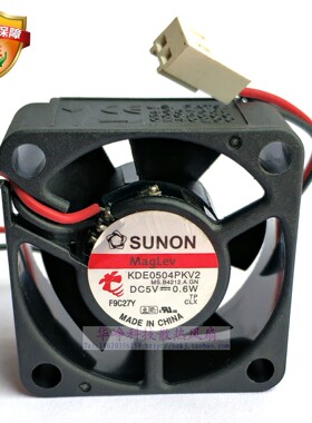 原装SUNON/建准4020 5v 0.6w KDE0504PKV2 2线4厘米/4CM 散热风扇