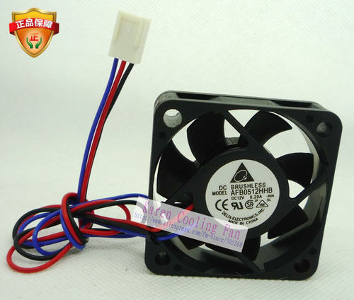 Delta/台达 5015 DC12V 0.20A AFB0512HHB R00 5CM 散热风扇