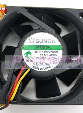 SUNON/建准6020 12V PMD1206PKBX-A 3.3W KDE1206PKVX 1W散热风扇