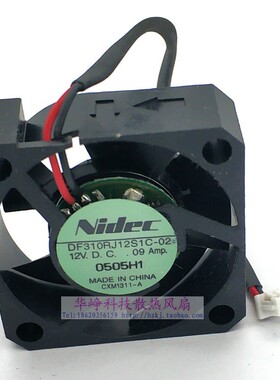 DF310RJ12S1C-02全新原装NIDEC 3010 12V0.09A散热风扇3CM厘米2线