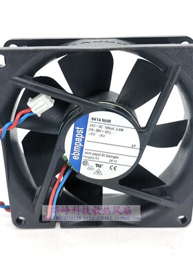 8414NHR原装德国PAPST 8025 24V 2.4W 8414 NHR 散热风扇