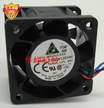 Delta/台达 4028 DC12V 0.87A TFB0412EHN 4cm 服务器散热风扇