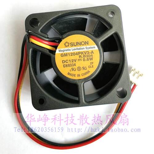 GM1204PKV3-A R.B304全新原装SUNON建准3线4020 12V 0.6W散热风扇