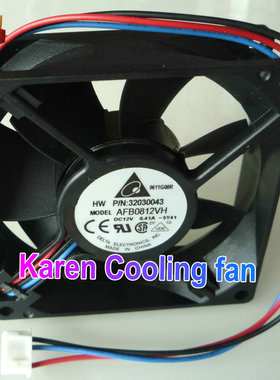 全新原装Delta/台达 8025 DC12V 0.41A AFB0812VH散热风扇