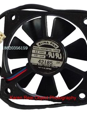 热卖原装6015 DC12V 0.135A HDF6015L-12HB 散热风扇HZDO