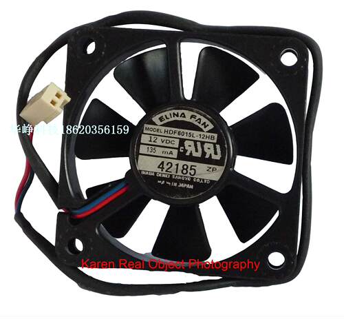 热卖原装6015 DC12V 0.135A HDF6015L-12HB 散热风扇HZDO