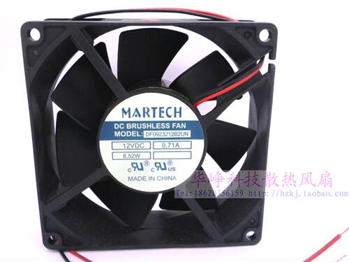MARTECH 9CM 9232 12V 0.71A DF0923212B2UN散热风扇HZDO