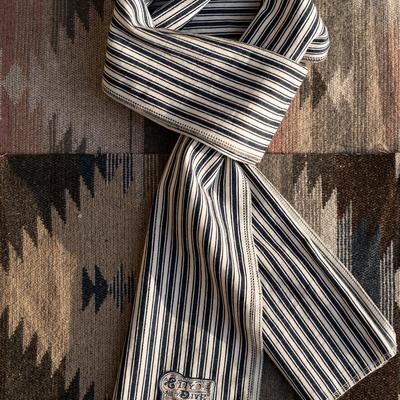 CITYDIVE Cotton Stripes Scarf 全棉复古色织条纹围巾