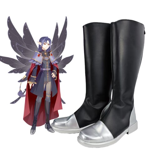 小花仙曼达金色cos鞋子定做cosplay动漫游戏道具鞋子定制