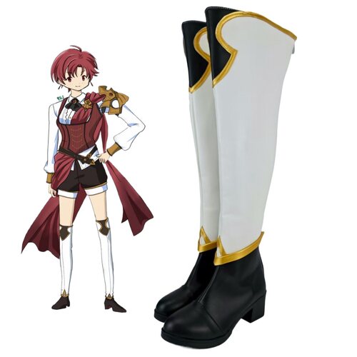 247黄昏魔女安娜斯塔西娅cos鞋子定制动漫道具cosplay靴子定做