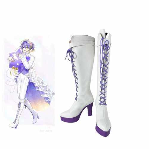 动漫游戏漫展来图定制cos鞋