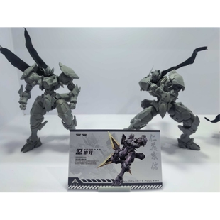 万象聚变 特别联动 硬核机甲启示 忍狼牙 拼装模型 可动