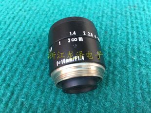 16mm F1.4 日本进口F=16MM 1.4工业镜头