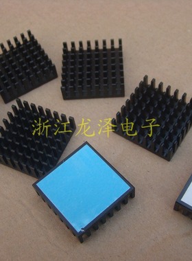 进口 AAVID长27.8X27.8X厚9mm 带导热粘性 散热器铝合金散热片