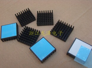 进口 AAVID长27.8X27.8X厚9mm 带导热粘性 散热器铝合金散热议价