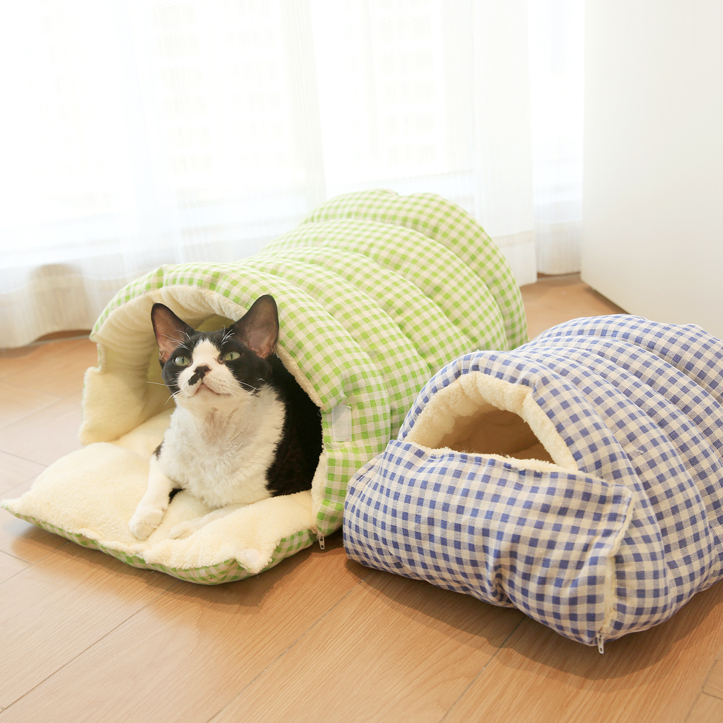 可拆洗四季通用猫咪睡袋