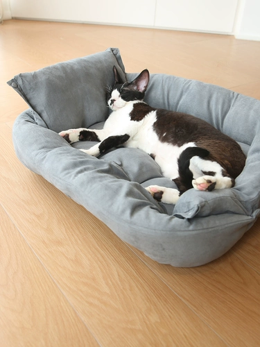 Собачья гнездо домашнее животное спящее кошачье кошачье диван диван с борьбой с маленькой и средней собачьей гнездо