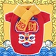 狗狗衣服新年红色喜庆猫咪毛衣醒狮过年宠物唐装 法斗柯基柴犬舞狮