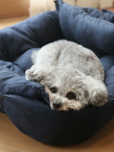 Собачья гнездо домашнее животное спящее кошачье кошачье диван диван с борьбой с маленькой и средней собачьей гнездо