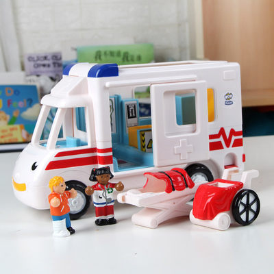 wow儿童惯性玩具车医疗救护车