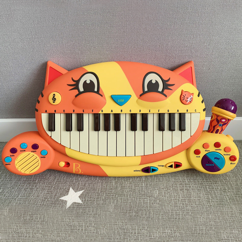 比乐B.Toys大嘴猫琴婴幼儿童音乐钢琴多功能电子琴玩具带麦克风|msdalam kategori Toy/bayi/teka-teki/blok bangunan/model, mainan muzik/Alat Muzik kanak-kanak, Toy organ/kanak-kanak bunga - dari Buy2taobao.com untuk memberikan perkhidmatan ejen Taobao profesional membeli