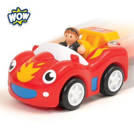 英国wow婴幼儿童惯性玩具车带人物公仔小汽车赛车1-6岁趣味益智