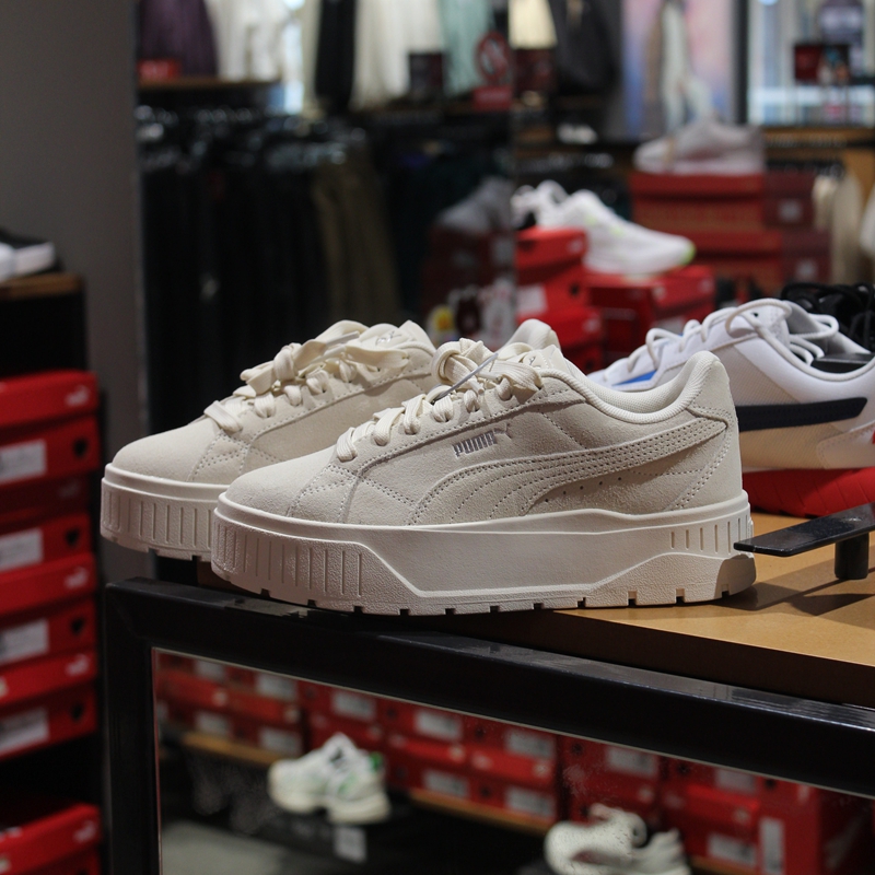 PUMA彪马板鞋厚底系带低帮