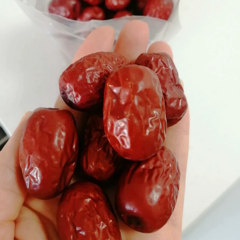 新疆若羌灰枣煲粥即食的休闲零食500克特级红枣子泡水袋装3斤包邮