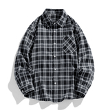 2025春季新款男格休闲长袖衬衫C6300P38，男装衬衫，星座1106-2（原1111B）