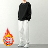 2025冬季华夫格加绒休闲运动男套装JRTZ8001P62货源充足，男装休闲套装，星座1106-2（原1111B）