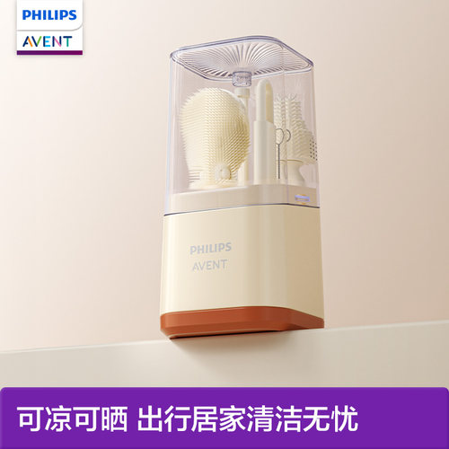 飞利浦新安怡奶瓶刷奶瓶清洗刷洗奶瓶专用刷子婴儿新生奶嘴清洁刷