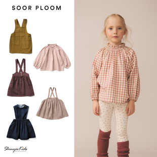 aw25秋冬女童衬衫 ploom 背带裙牛仔裙背心裙连衣裙 soor Shinyee