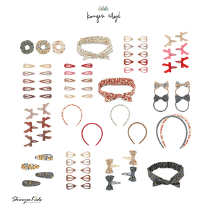 slojd konges 儿童发夹发绳头绳发箍头箍合辑 Shinyee 5折