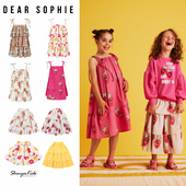 ss24儿童连衣裙女童草莓吊带裙半裙 sophie Shinyee dear