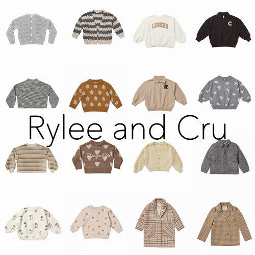 4折清仓 rylee and cru儿童卫衣T恤衬衫针织衫大衣外套半裙连衣裙