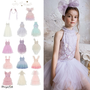 Shinyee▲tutu du monde ss26春夏女童连衣裙仙女裙生日演出礼服