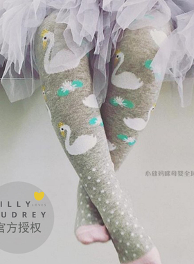 6Z清仓  澳洲billy audrey男童女童动物连裤袜 棉袜 打底袜