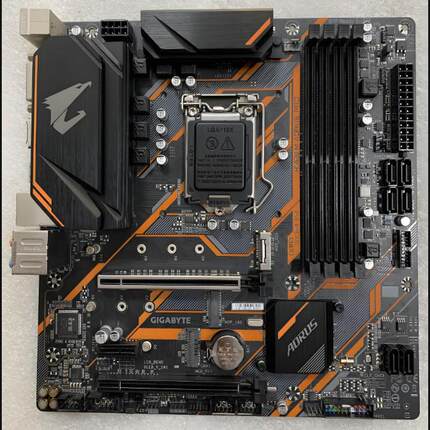 华硕B365M AORUS ELITE小雕主板双M.2 B360M  1151 8代 9代CPU