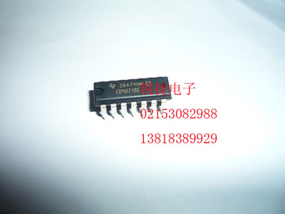 CD4071BE TI原装 全新