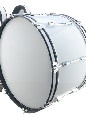 爵士朗JZMB2412M 行进乐队木腔大军鼓 行进鼓 管乐队大鼓 带背架