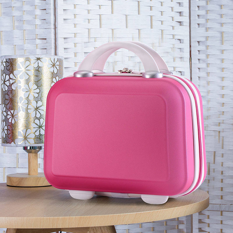 14寸迷你手提箱女化妆箱小箱子便携旅行箱女士行李箱韩国可爱|msdalam kategori Beg kulit/wanita/beg lelaki, beg pakaian - dari Buy2taobao.com untuk memberikan perkhidmatan ejen Taobao profesional membeli