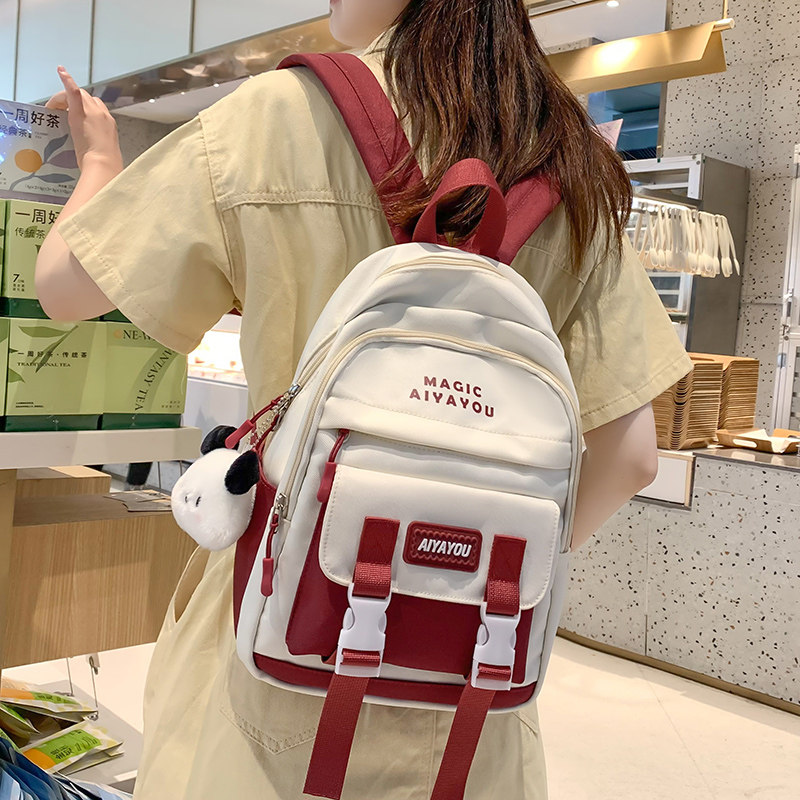 儿童补习小书包女生小巧出游双肩包轻便休闲大学生旅游迷你小背包