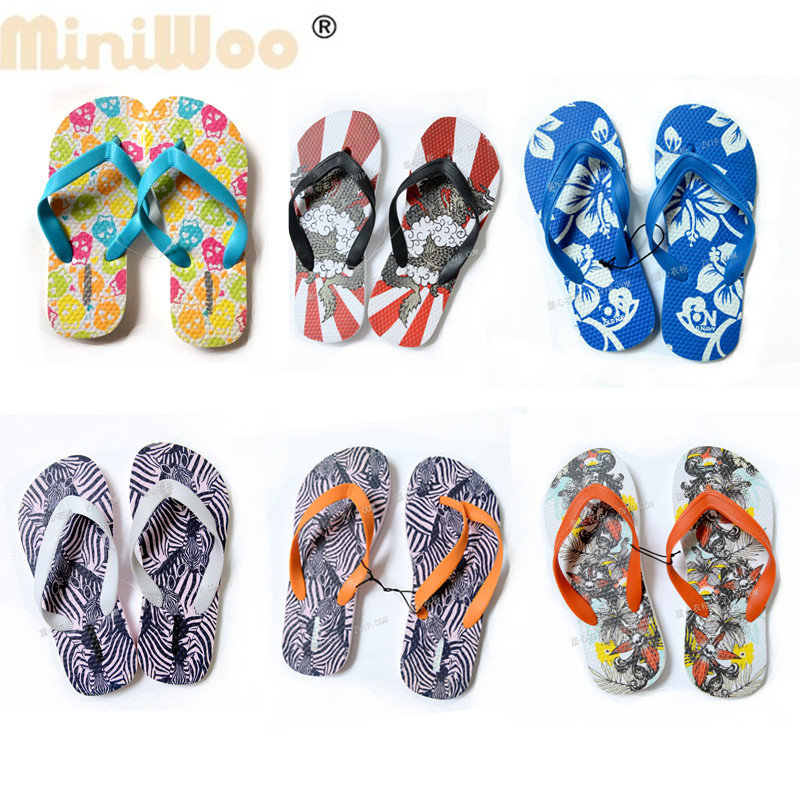 Pantoufles enfants en autre MINIWOO pour été - semelle mousse - Ref 1034463 Image 1