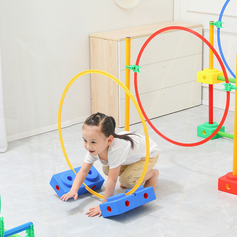感统训练器材全套家用99件儿童玩具组合幼儿园平衡木专注体能拓展