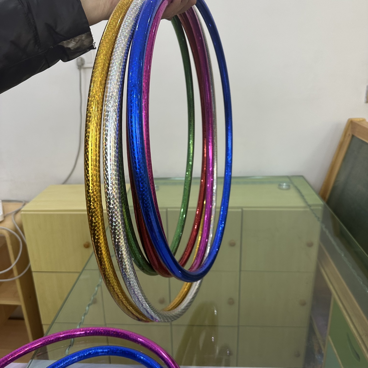 5个起拍-儿童小学生呼啦圈早操圈