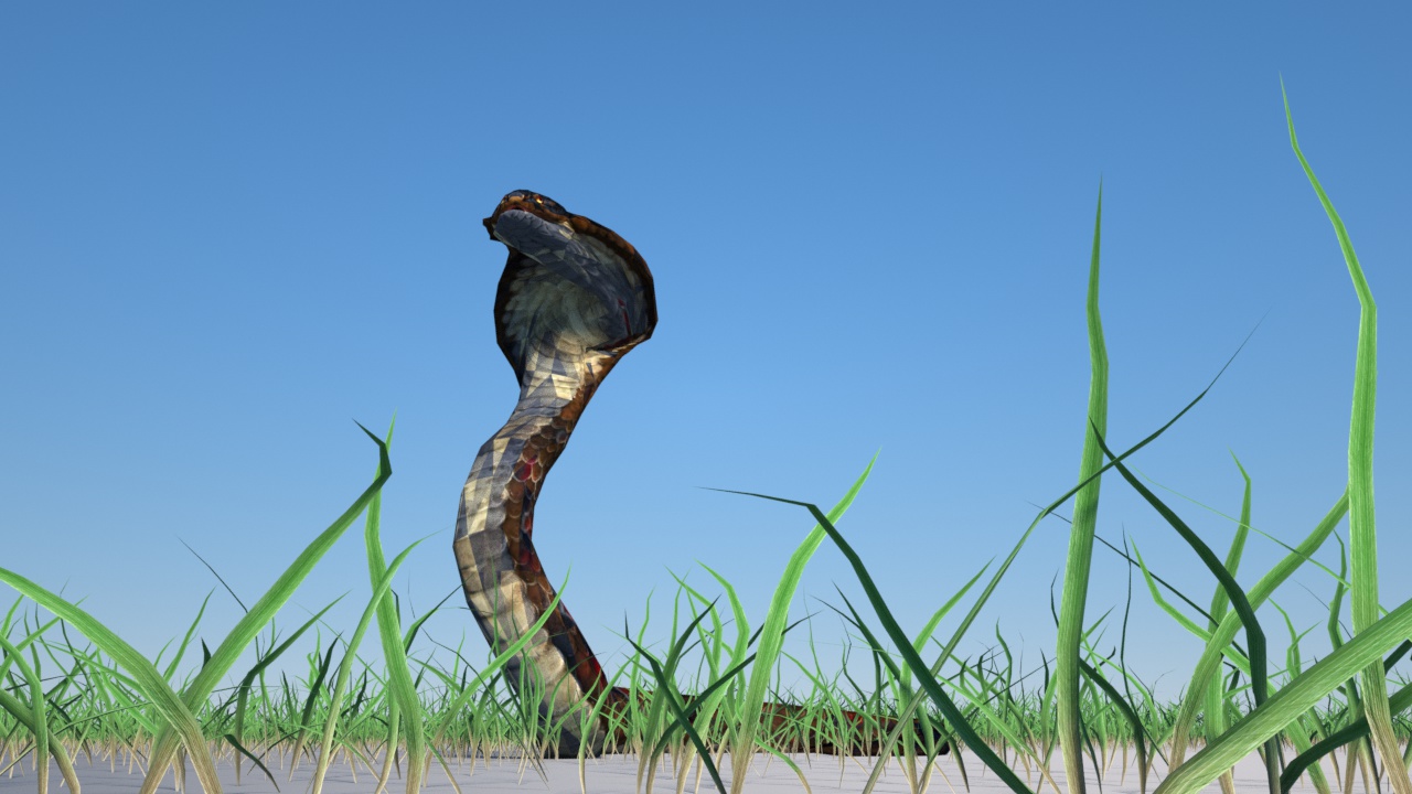蛇3d模型动画素材obj,fbx,maya蛇 3dsmax蛇虚幻ue4blenderc4d王蛇