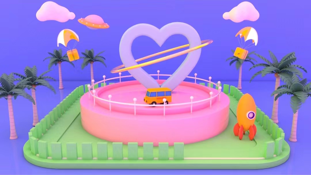 c4d动画源文件C230919简单动画C4D动画 C4D设计素材