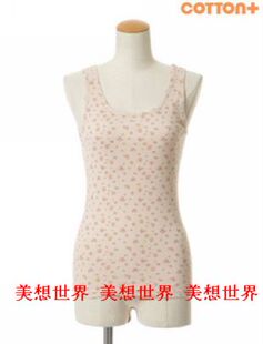 亏本特价 玫瑰花背心打底吊带满88 包邮 特